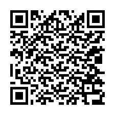 Código QR para número de telefone +12025336774