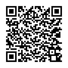 Código QR para número de telefone +12025340478