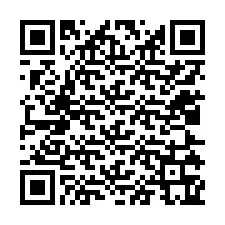 Codice QR per il numero di telefono +12025365006