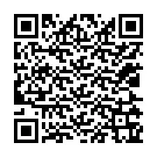 Kode QR untuk nomor Telepon +12025365009