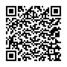 QR-koodi puhelinnumerolle +12025365015