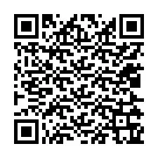 QR-код для номера телефона +12025365016