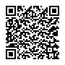 QR Code pour le numéro de téléphone +12025365018