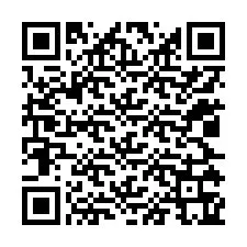 Código QR para número de telefone +12025365020