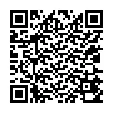 Código QR para número de telefone +12025450008