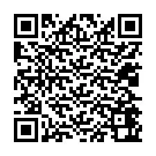 QR-koodi puhelinnumerolle +12025462963