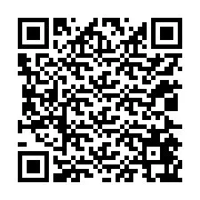 Código QR para número de teléfono +12025467510