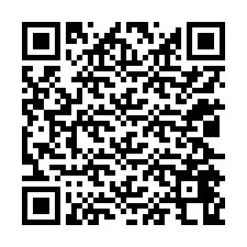 Código QR para número de telefone +12025468974