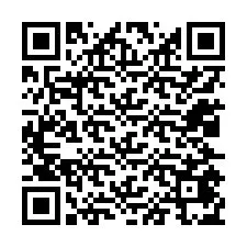 Código QR para número de telefone +12025475197