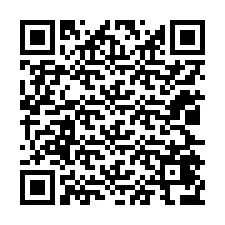 Código QR para número de telefone +12025476925