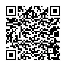 QR-koodi puhelinnumerolle +12025477745