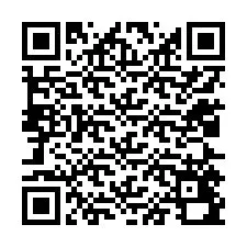 QR-koodi puhelinnumerolle +12025490606