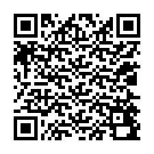 QR-code voor telefoonnummer +12025490618