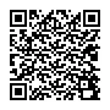 QR-koodi puhelinnumerolle +12025490622