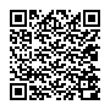 Código QR para número de teléfono +12025500986