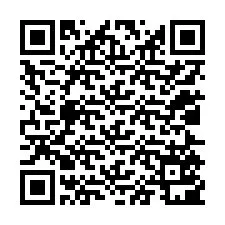 Código QR para número de telefone +12025501618