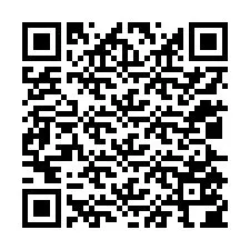 Código QR para número de telefone +12025504344