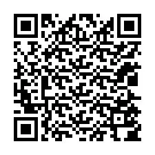 QR-code voor telefoonnummer +12025504345