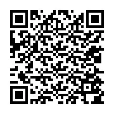 QR-код для номера телефона +12025504346