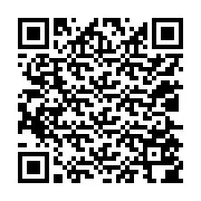 QR-код для номера телефона +12025504348