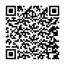 Código QR para número de teléfono +12025504352