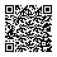 Código QR para número de telefone +12025505068