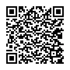 QR-Code für Telefonnummer +12025505076