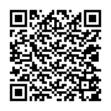 Código QR para número de telefone +12025505078