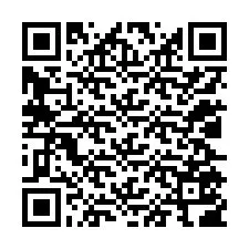 QR-code voor telefoonnummer +12025506978