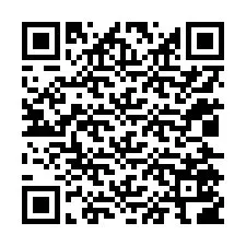 QR код за телефонен номер +12025506980