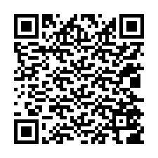 QR-code voor telefoonnummer +12025506990