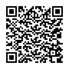 Código QR para número de teléfono +12025508204