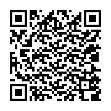 QR-koodi puhelinnumerolle +12025508208