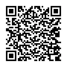 QR код за телефонен номер +12025508836