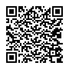 QR код за телефонен номер +12025508837