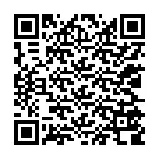 QR-Code für Telefonnummer +12025508838