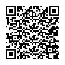 Código QR para número de telefone +12025508847