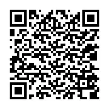 QR код за телефонен номер +12025508848