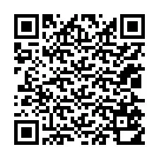 Código QR para número de teléfono +12025510545