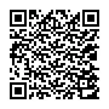 Código QR para número de telefone +12025512318