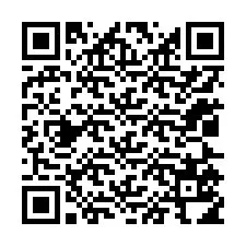 QR-koodi puhelinnumerolle +12025514505