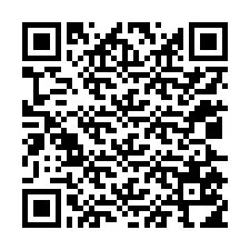 QR-код для номера телефона +12025514540