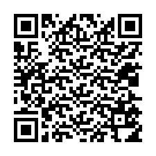 Codice QR per il numero di telefono +12025514543