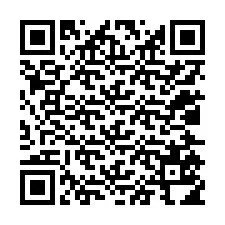 Código QR para número de telefone +12025514588