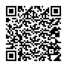 QR-koodi puhelinnumerolle +12025514603