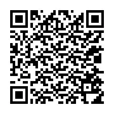 QR kód a telefonszámhoz +12025514784