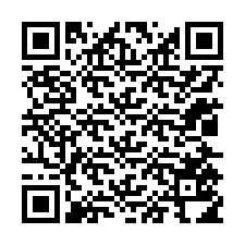 QR-код для номера телефона +12025514785