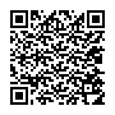 Código QR para número de telefone +12025514786