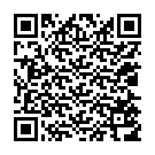 QR код за телефонен номер +12025516718