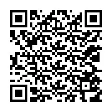 QR-koodi puhelinnumerolle +12025516729